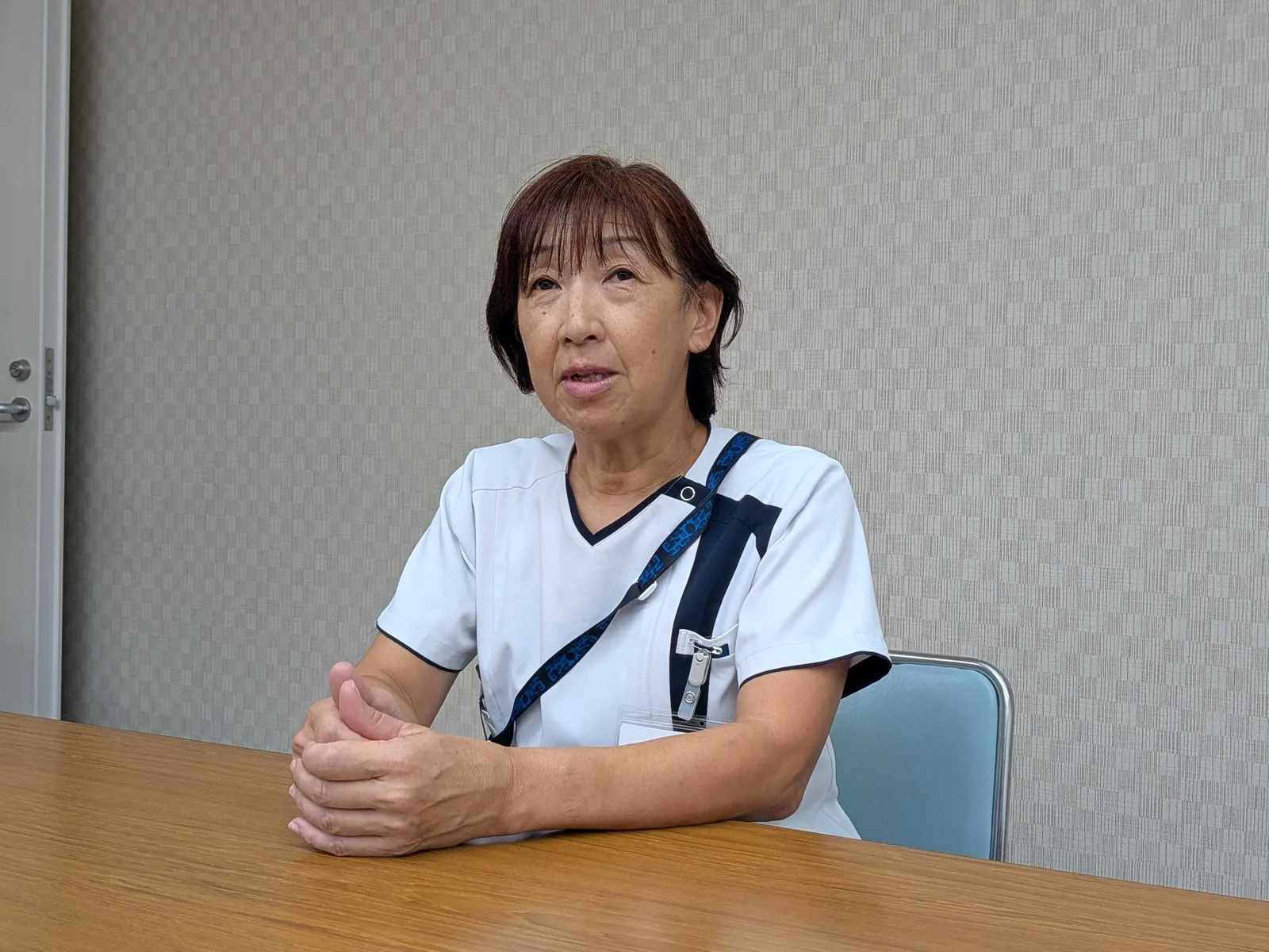 看護副部長の岡林さん